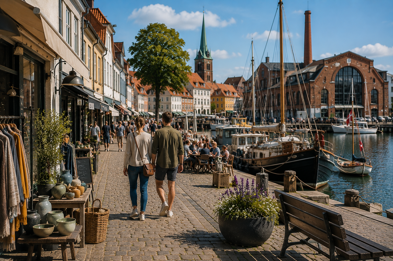 Svendborg opleves bedst lokalt: Fra specialbutikker til kreativt havnemiljø
